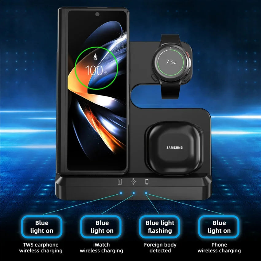 Powerstation Flex  -   3 in 1 - Samsung och Iphone