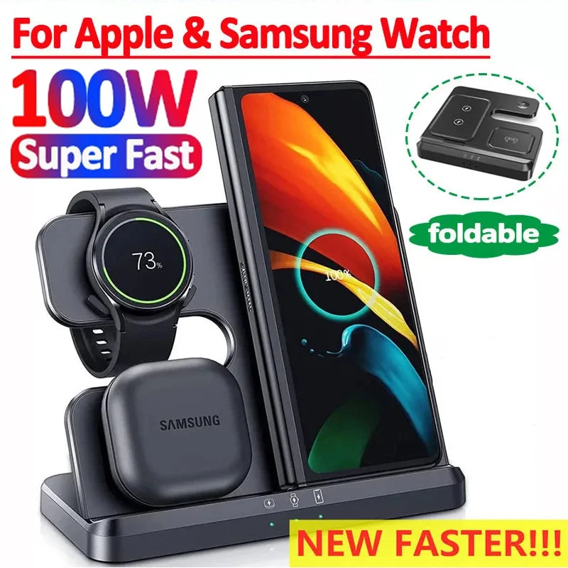 Powerstation Flex  -   3 in 1 - Samsung och Iphone